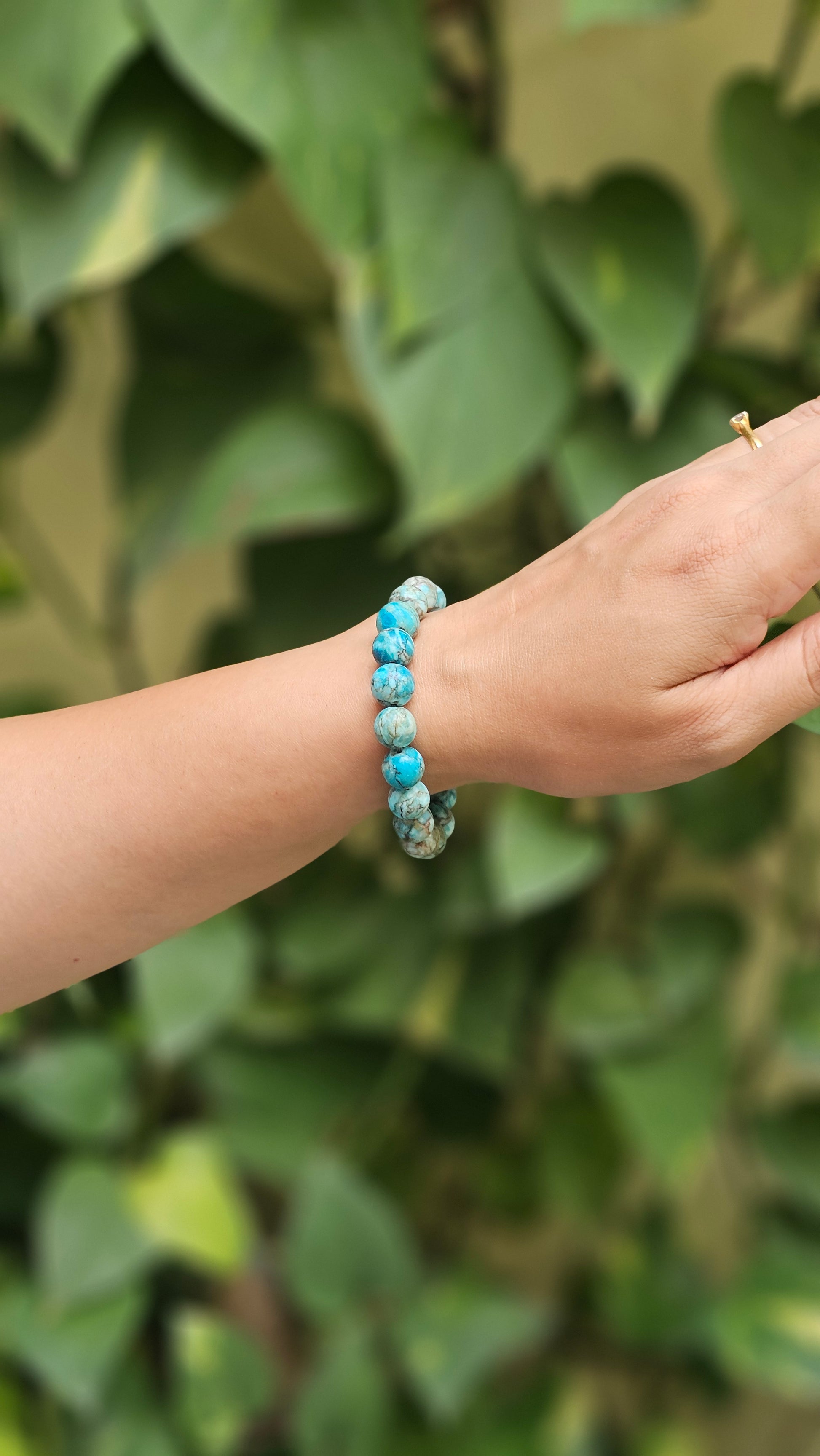 Turquoise Crystal Bracelet