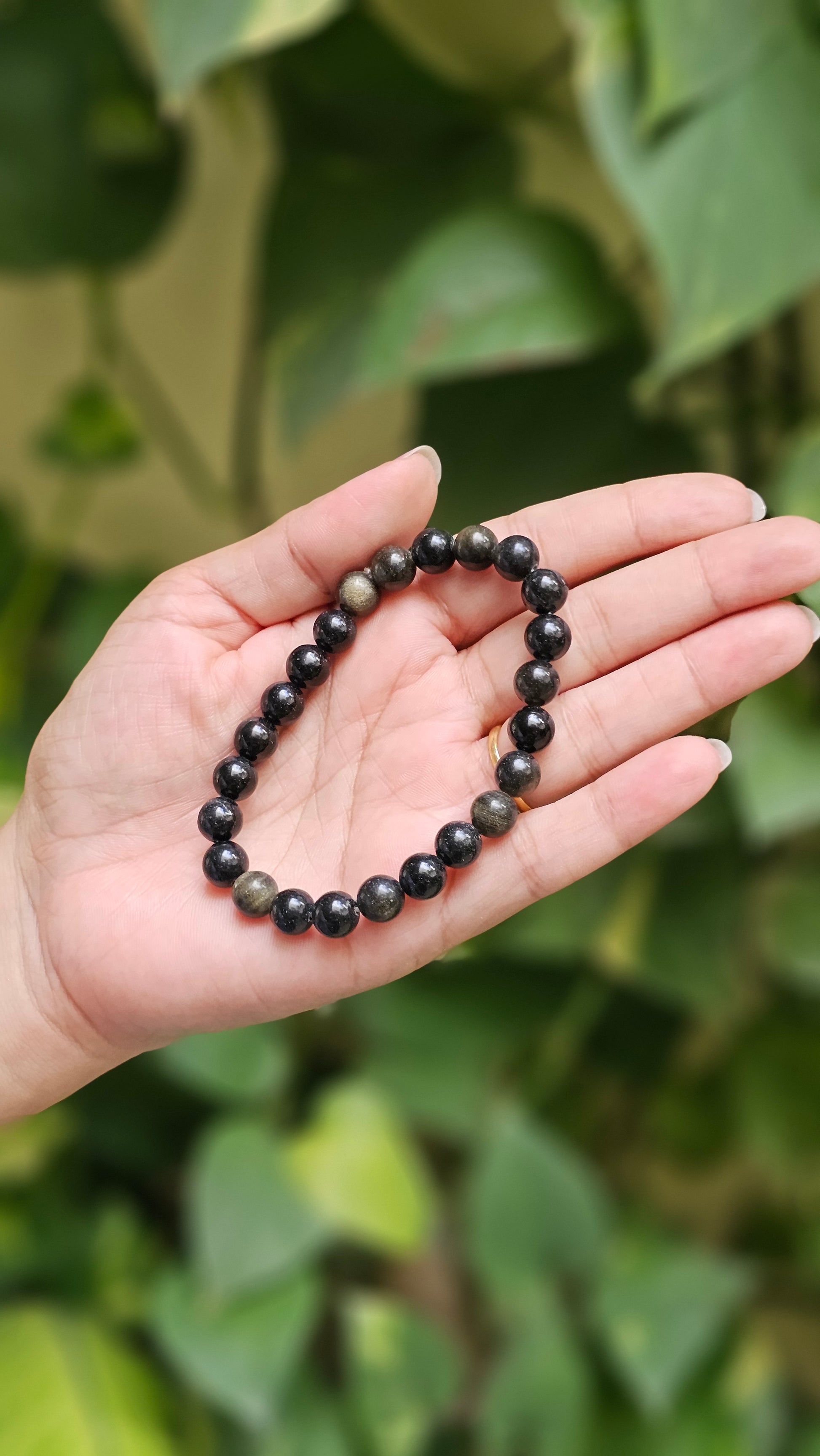 Blue Tiger's Eye (Hawk’s Eye) Bracelet