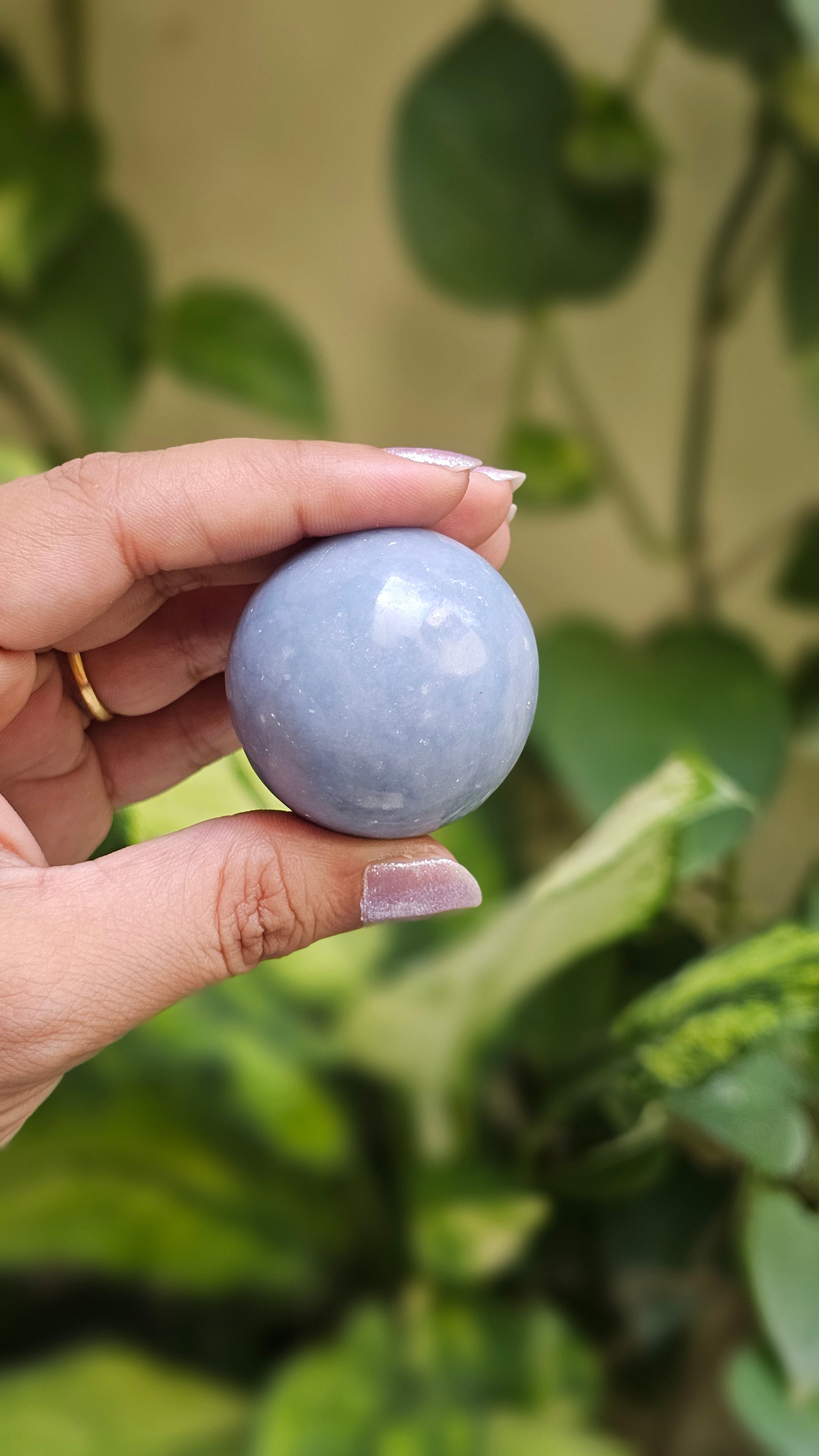 Angelite Spheres