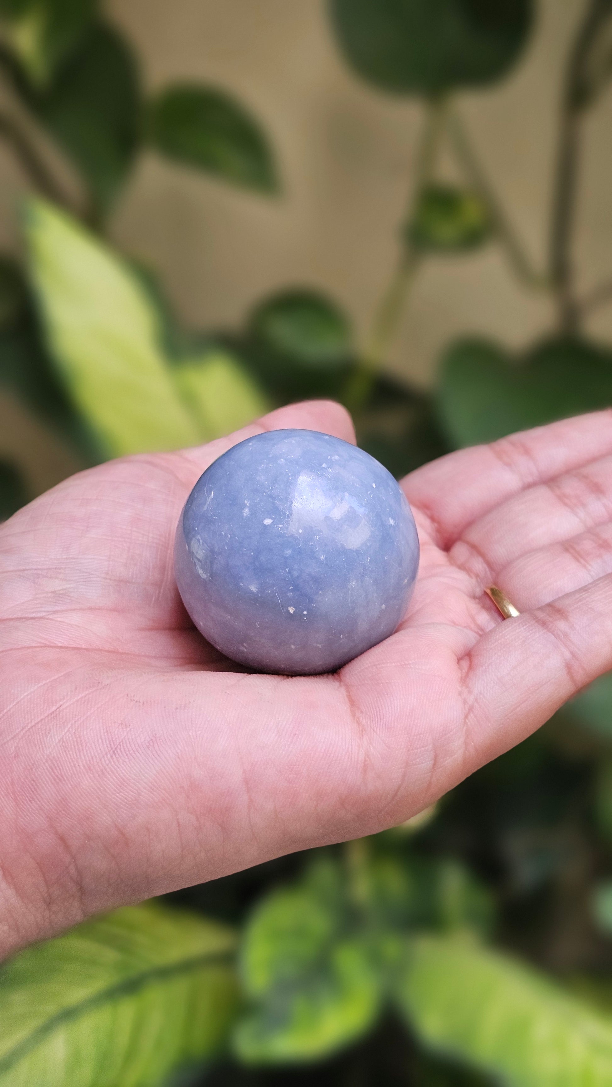 Angelite Spheres