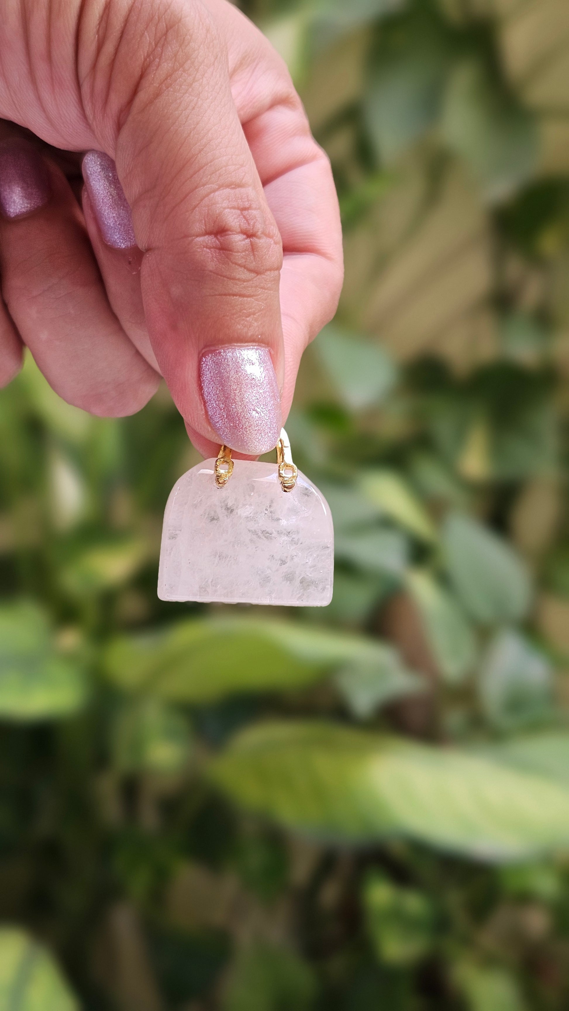 Rose Quartz Purse