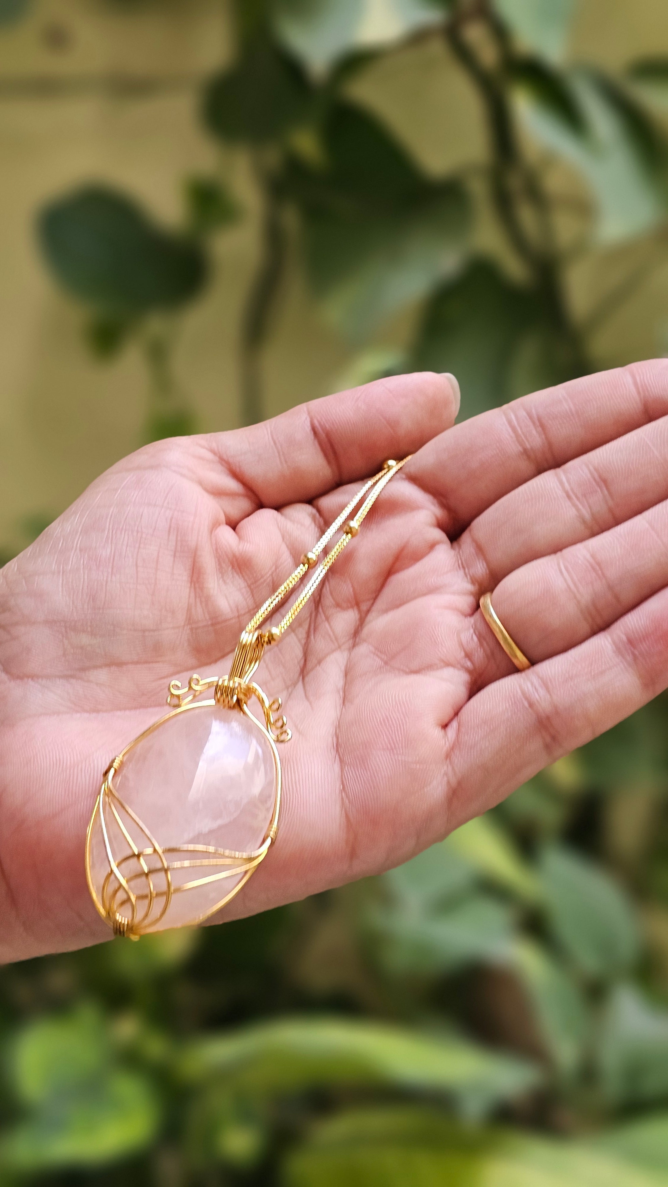 Rose Quartz Pendants
